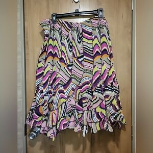 T Tease Skirt Size XL Multicolor preowned